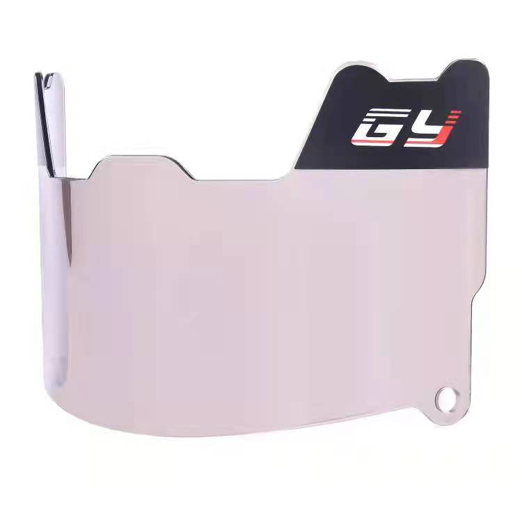 傷防止防曇スモークアメリカンフットボールバイザー