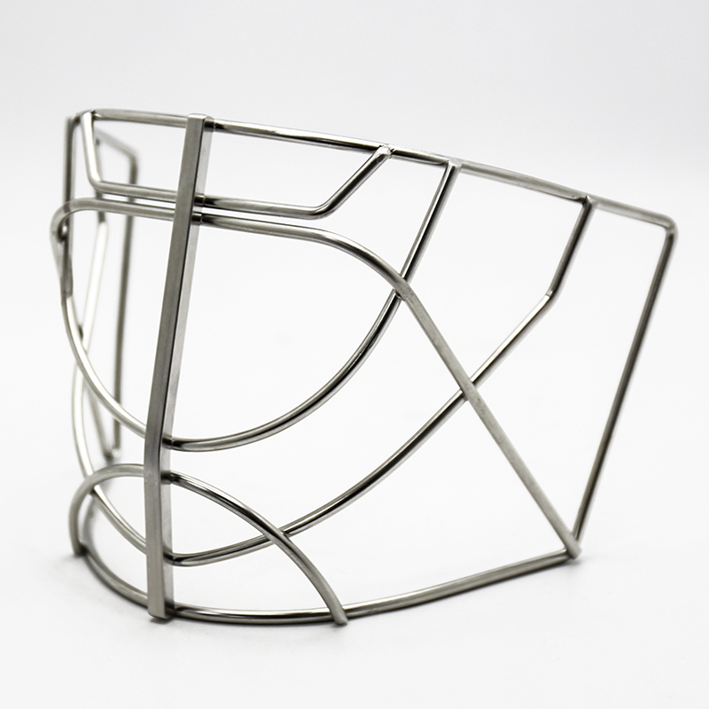 ステンレス鋼アイスホッケーゴールキーパーキャットアイケージ