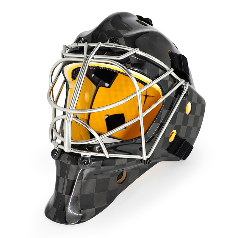CEは、ヘッド保護アイスホッケーのゴールキーパーヘルメットを承認しました