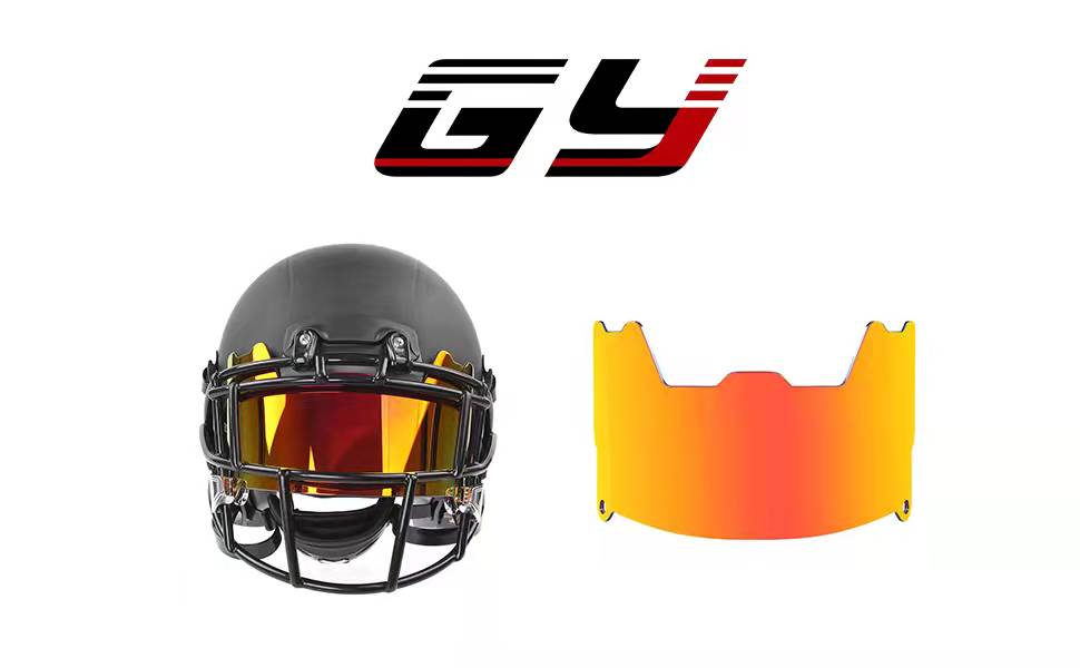 アメリカンフットボール ヘルメットバイザー GY-FV007