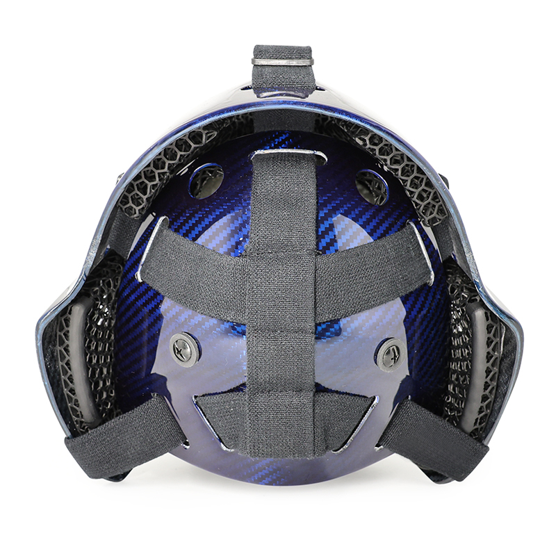 3Dプリントライニングキャットアイのプロホッケーゴールキーパーヘルメットシニア