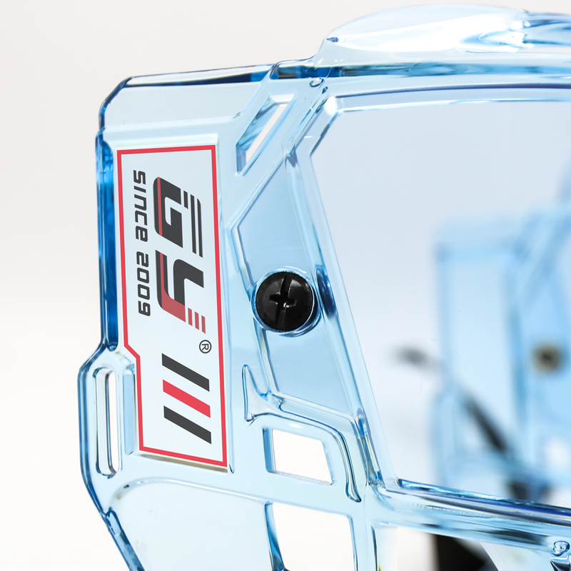 ブルー ジュニア アイスホッケー ケージ XS アイスホッケー ヘルメット用