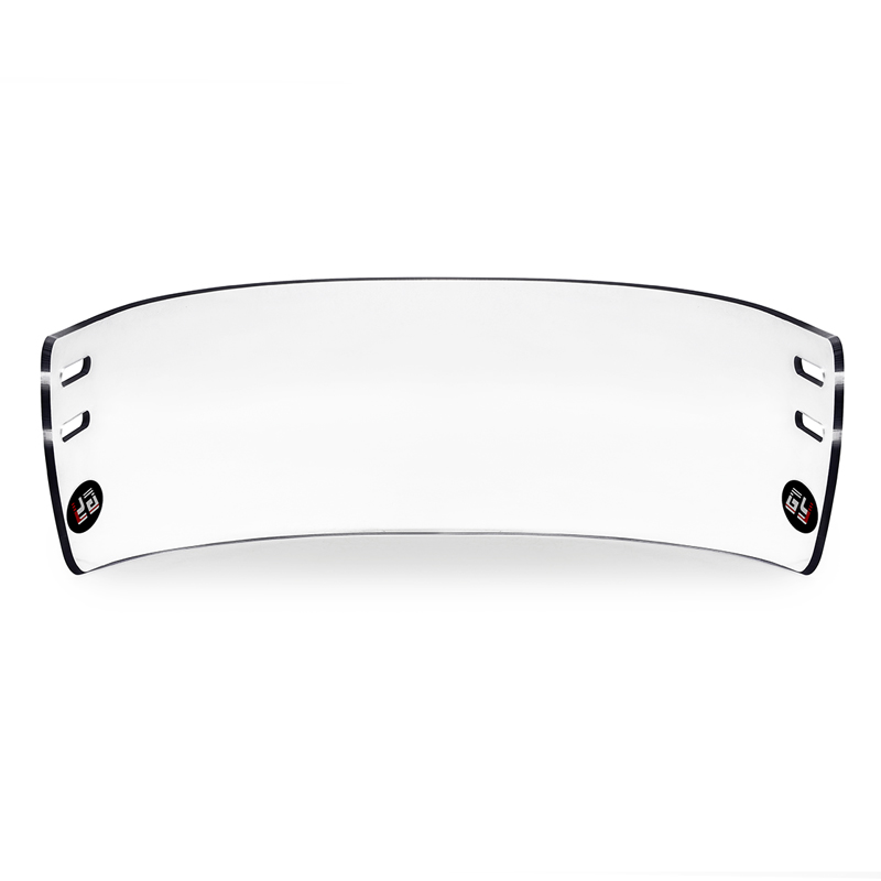 曇り止め、傷つきにくい高精細アイスホッケーバイザー
