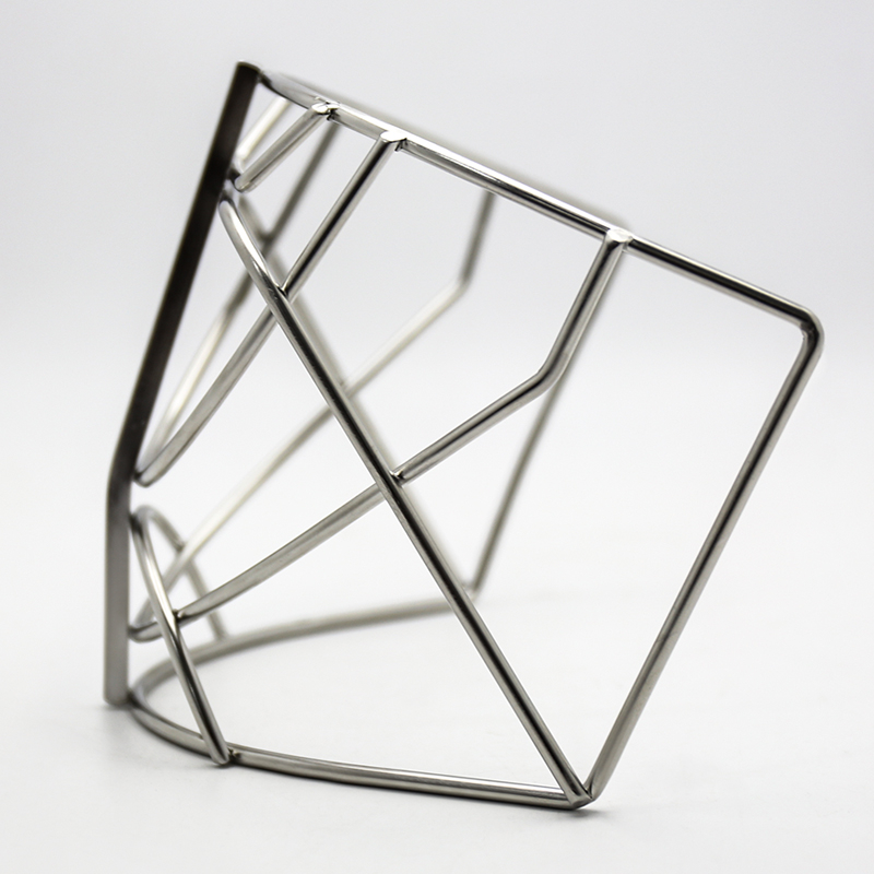 ステンレス鋼アイスホッケーゴールキーパーキャットアイケージ