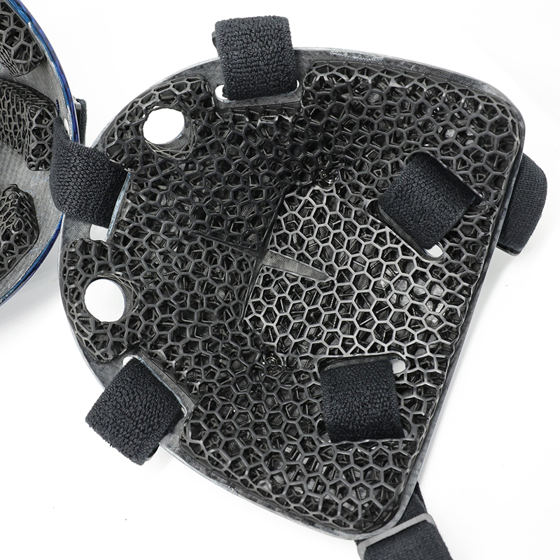 3Dプリントライニングキャットアイのプロホッケーゴールキーパーヘルメットシニア