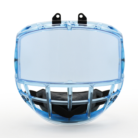 ブルー ジュニア アイスホッケー ケージ XS アイスホッケー ヘルメット用