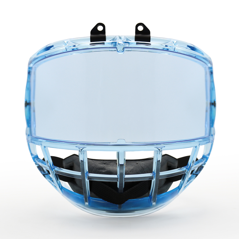 ブルー ジュニア アイスホッケー ケージ XS アイスホッケー ヘルメット用