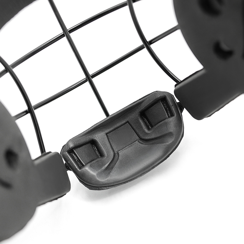 キャットアイブラックメタルフィールドホッケーペナルティコーナー防衛プレーヤーマスク