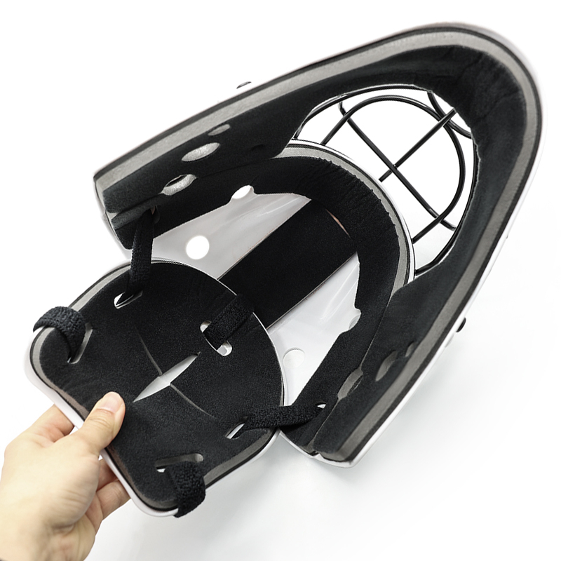 耐衝撃性保護ジュニアフィールドホッケーゴールキーパーヘルメット