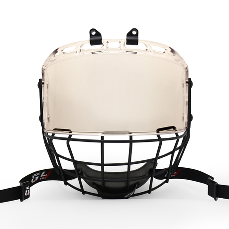 フルフェイススチール安全アイスホッケーヘルメットケージ
